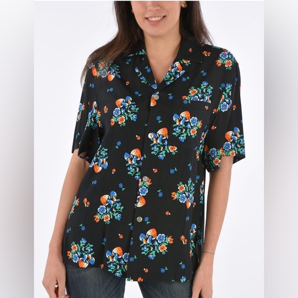 NWT Opening ceremony unisex mushroom button down - Picture 3 of 9